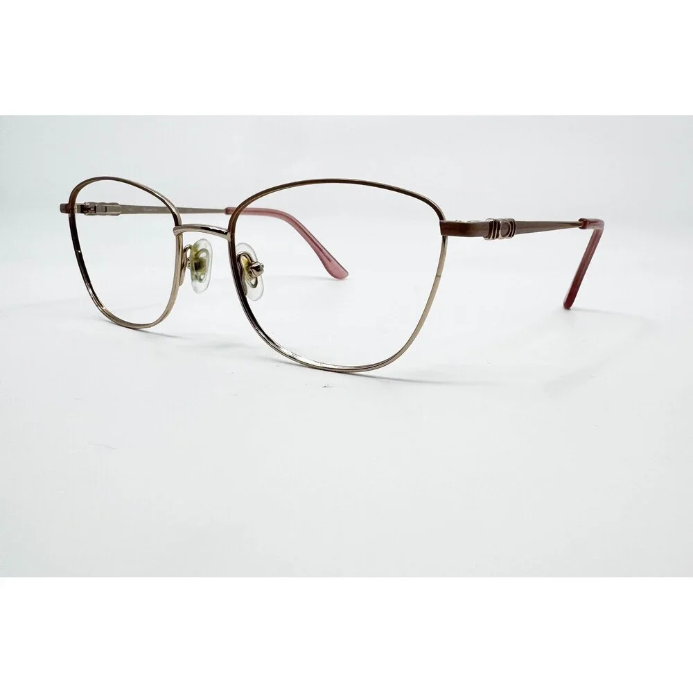 Superflex Eyeglass Frames Womens Rose Gold Titanium SF-1122T 54-18-140